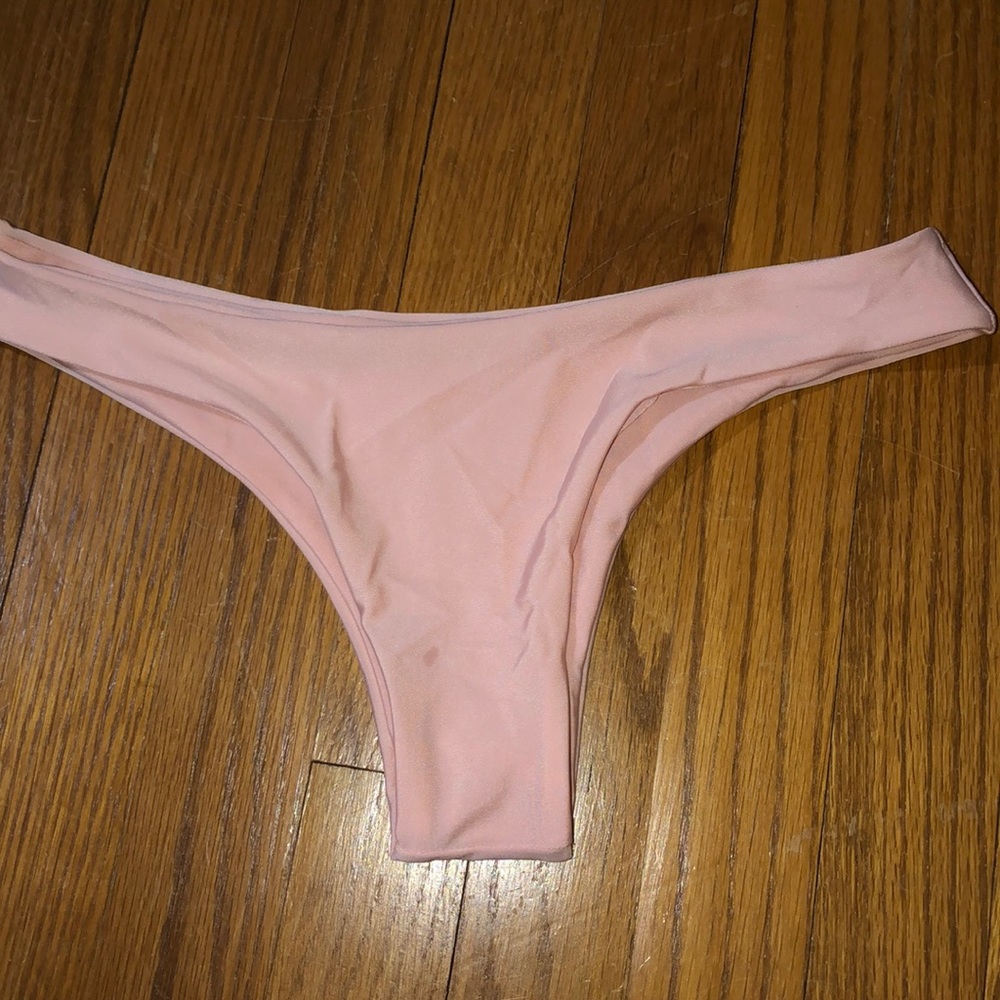 light pink bikini bottoms